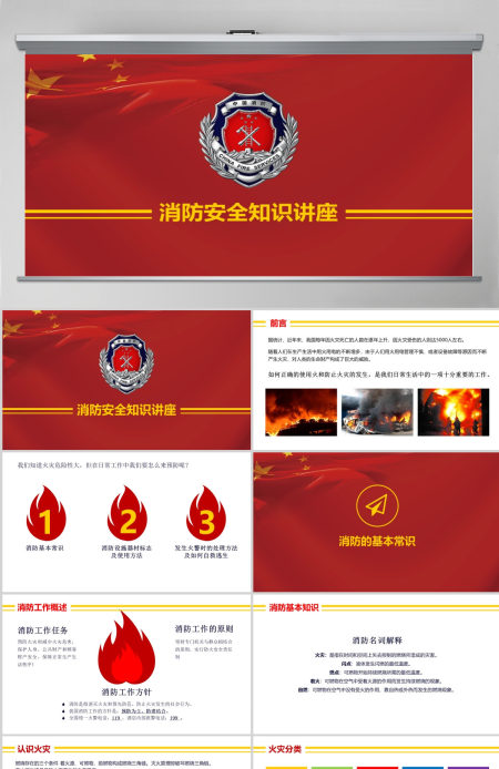 消防安全知识讲座培训ppt