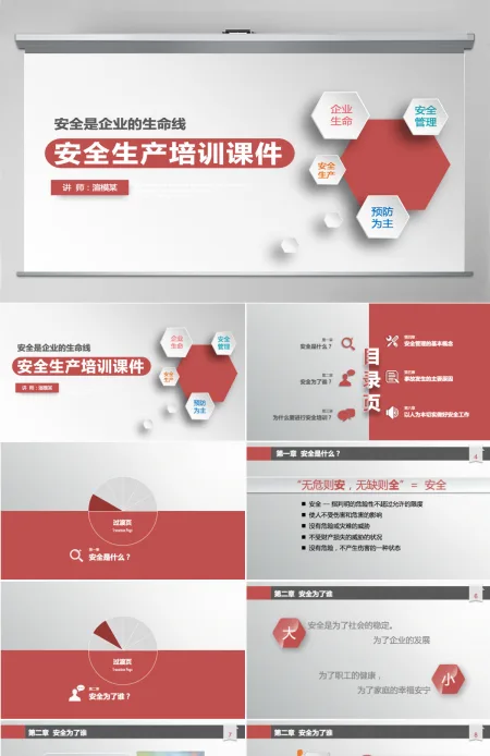 企业安全生产管理培训PPT课件