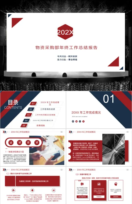 物资采购部年终工作总结报告